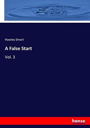 Cover of A False Start Vol. 3
