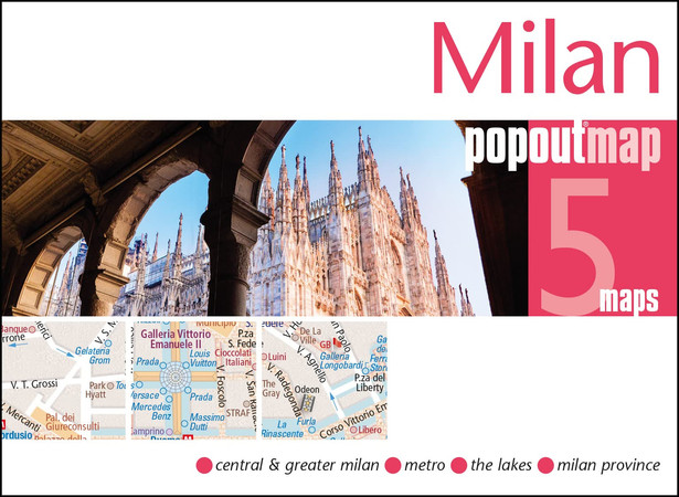 Cover of Milan Popout Map