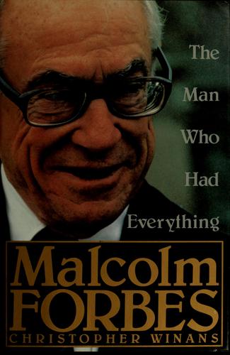 Cover of Malcolm Forbes